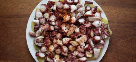 Galicische keuken camino frances Santiago de Compostela route pulpo