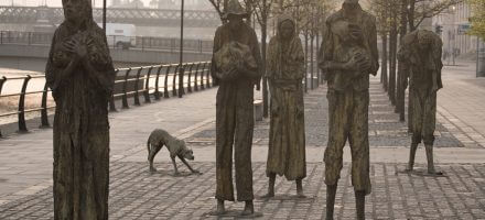ierse hongersnood famine roads
