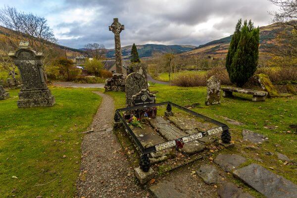 rob roy way sir walter scott graf van rob roy balquhidder