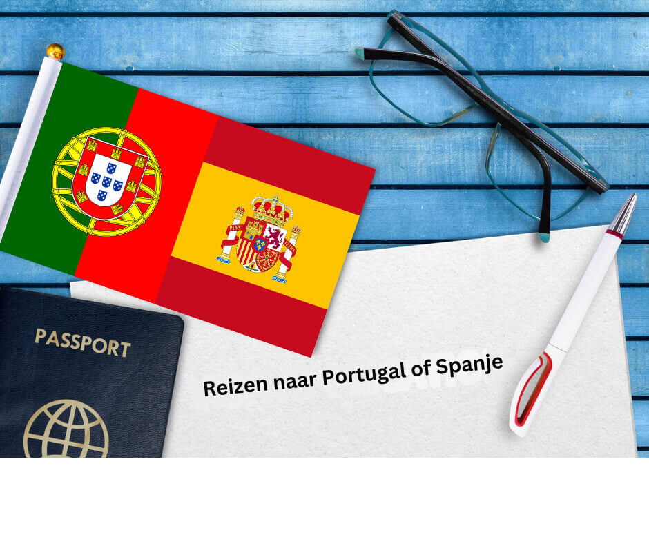 reizen naar portugal of spanje